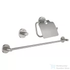 Grohe ESSENTIALS 3 részes kiegészítő szett,Supersteel 40775DC1