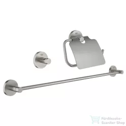   Grohe ESSENTIALS 3 részes kiegészítő szett,Supersteel 40775DC1