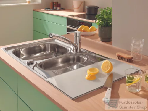 Grohe 49x24 cm-es üveg vágódeszka 40787L00