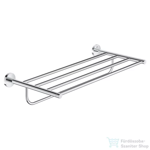 Grohe ESSENTIALS 60,4x27x11,1 cm-es törölközőtartó polc,króm 40800001