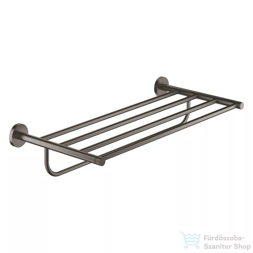 Grohe ESSENTIALS 60,4x27x11,1 cm-es törölközőtartó polc,Brushed Hard Graphite 40800AL1
