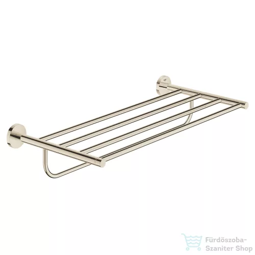 Grohe ESSENTIALS 60,4x27x11,1 cm-es törölközőtartó polc,Polished Nickel 40800BE1