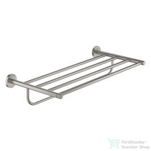   Grohe ESSENTIALS 60,4x27x11,1 cm-es törölközőtartó polc,Supersteel 40800DC1