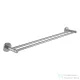 Grohe ESSENTIALS 65,4 cm-es dupla törölközőtartó,Supersteel 40802DC1