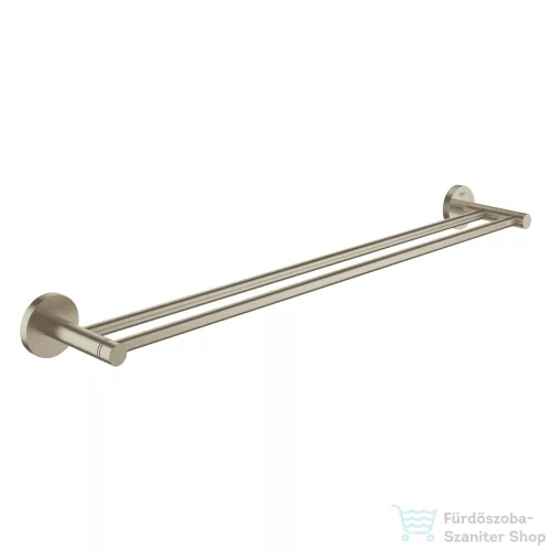 Grohe ESSENTIALS 65,4 cm-es dupla törölközőtartó,Brushed Nickel 40802EN1