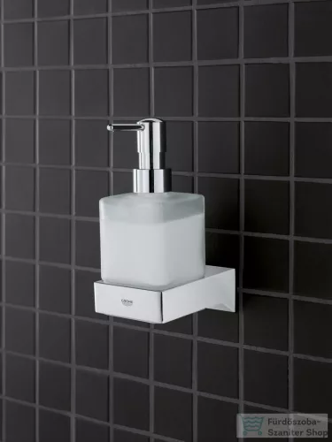 Grohe SELECTION CUBE szappanadagoló tartókonzol nélkül,40805000