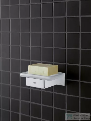 Grohe SELECTION CUBE szappantartó tartókonzol nélkül,40806000