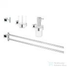Grohe ESSENTIALS CUBE FÜRDŐSZOBAI KIEGÉSZÍTŐK SZETT 4 AZ 1-BEN 40847001
