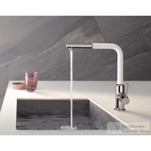 Kludi L-INE S mosogatócsap elfordítható és kihúzható kifolyóval 408519375