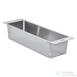   Grohe 49x15x10 cm-es szűrőedény,Rozsdamentes acél 40853SD0