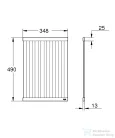 Grohe 49x34,8 cm-es rozsdamentes csepegtető,Brushed Hard Graphite 40854AL0