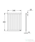 Grohe 45x34,8 cm-es rozsdamentes csepegtető,Brushed Warm Sunset 40856DL0