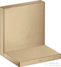 Hansgrohe Axor ShowerSolutions 120/120 polc alaptest nélkül, szálcsiszolt bronz 40872140