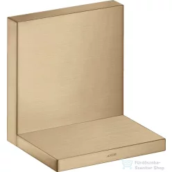   Hansgrohe Axor ShowerSolutions 120/120 polc alaptest nélkül, szálcsiszolt bronz 40872140