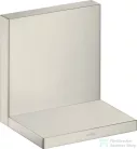 Hansgrohe Axor ShowerSolutions 120/120 polc alaptest nélkül, rozsdamentes acél hatású 40872800