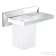 Grohe ALLURE BRILLANT fali pohártartó polc üveg pohárral,króm 40906000