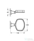 Grohe GRANDERA fali szappantartó,króm/arany 40923IG0