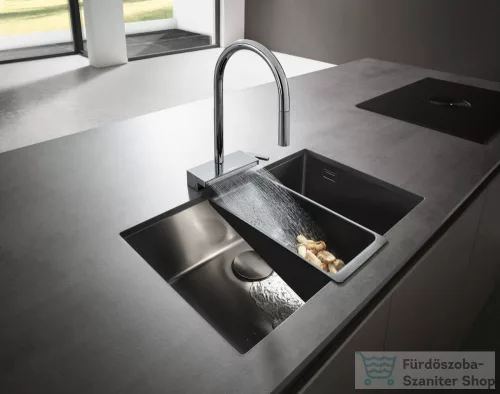 Hansgrohe F14 multifunkciós szűrő, matt fekete 40963000