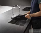 Hansgrohe F14 multifunkciós szűrő, matt fekete 40963000