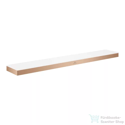 Grohe ALLURE 60x10 cm-es üvegpolc,Brushed Warm Sunset 40965DL1