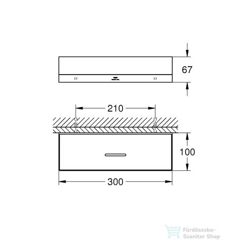 Grohe Allure zuhanykosár, szálcsiszolt cool sunrise 40966GN1
