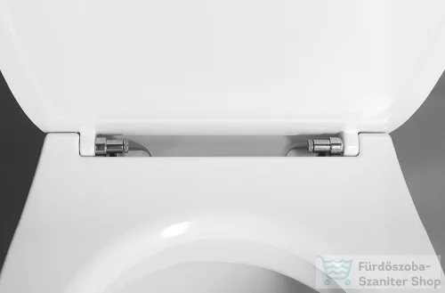 Sapho ISVEA KAIRO SLIM WC-ülőke, Soft Close, Easy Take (40D10200I)