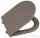 Sapho ISVEA INFINITY SLIM Soft Close WC-ülőke, Easy Take, taupe (40KF0531I)