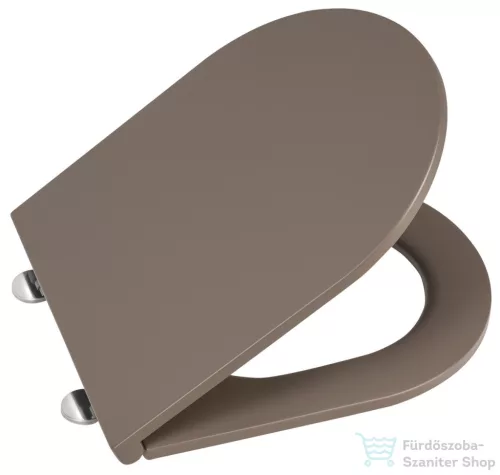 Sapho ISVEA INFINITY SLIM Soft Close WC-ülőke, Easy Take, taupe (40KF0531I)