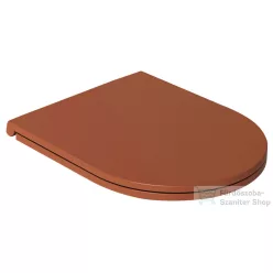   Sapho ISVEA INFINITY SLIM Soft Close WC-ülőke, Easy Take, terracotta (40KF0548I)
