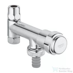   Grohe EGGEMANN WAS® tömlővéges szelep sarokszelepre 3/8",króm 41030000