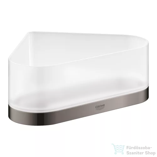 Grohe SELECTION 20x16,8x16,8 cm-es zuhanytermék tartó,Hard Graphite 41038A00