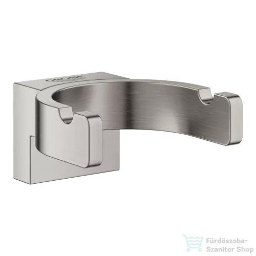 Grohe SELECTION dupla akasztó/fürdőköpeny tartó,SuperSteel 41049DC0