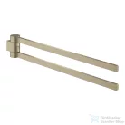 Grohe SELECTION 44 cm-es dupla törölközőtartó, Brushed Nickel 41063EN0