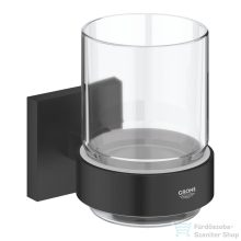   Grohe START CUBE fali fogkefetartó pohár,matt fekete 410972430