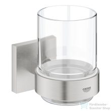   Grohe START CUBE fali fogkefetartó pohár,Supersteel 41097DC0
