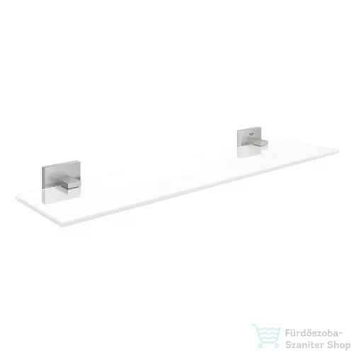 Grohe START CUBE 53 cm-es üvegpolc,Supersteel 41109DC0