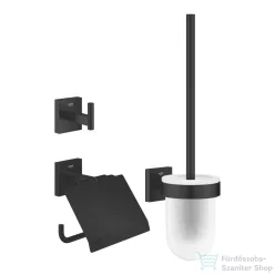   Grohe START CUBE 3 db-os kiegészítő szett,matt fekete 411232430