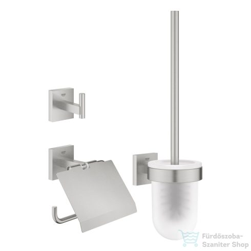 Grohe START CUBE 3 db-os kiegészítő szett,Supersteel 41124DC0