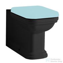   Sapho KERASAN WALDORF kombi WC, alsó/hátsó kifolyású, 40x42x68cm, matt fekete (411731)