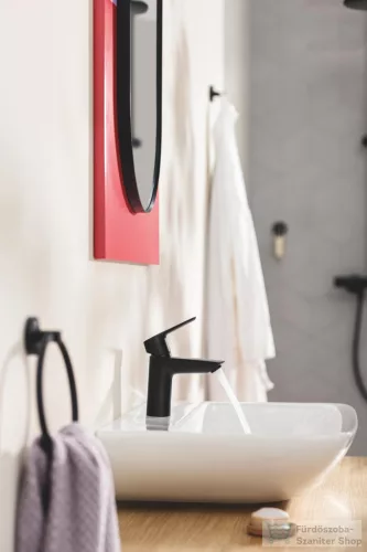 Grohe QuickFix START akasztó, matt fekete 411732430