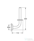 Grohe START pót wc-papír tartó,króm 41186000