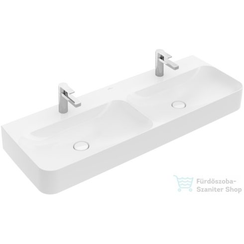 Villeroy & Boch Finion 130x47 duplamosdó, CeramicPlus bevonattal 4139 D2 R1 ( 4139D2R1 )