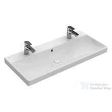   Villeroy & Boch Avento 100x47 cm-es mosdó 2 csaplyukkal 4156 A4 01 ( 4156A401 )