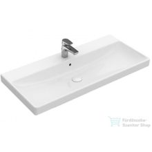   Villeroy & Boch Avento 100x47 cm-es mosdó 1 csaplyukkal CeramicPlus bevonattal 4156 A5 R1 ( 4156A5R1 )