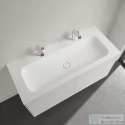   Villeroy & Boch Finion 120x50 beépíthető mosdó 2 csaplyukkal, Ceramic Plus bevonat 4164 C1 R1 ( 4164C1R1 )
