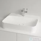 Villeroy & Boch Finion 60x47 mosdó, 1 csaplyukkal, csiszolt alsó felülettel CeramicPlus bevonattal 4168 6L R1 ( 41686LR1 )