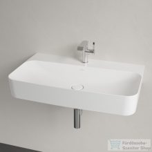   Villeroy & Boch Finion 80x47 mosdó, 1 csaplyukkal CeramicPlus bevonattal 4168 81 R1 ( 416881R1 )