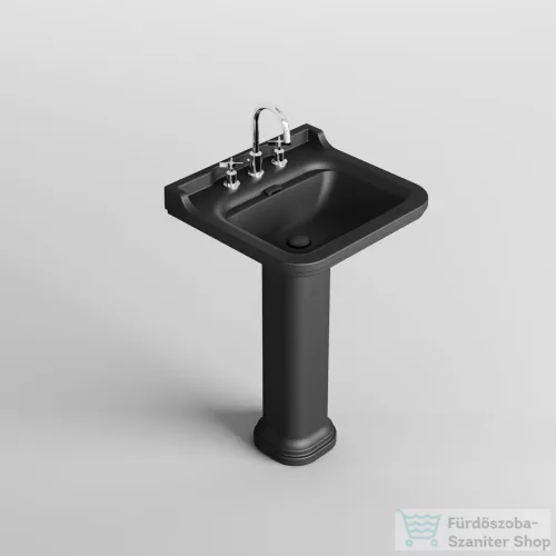 Sapho KERASAN WALDORF Univerzális láb, 60-80cm, matt fekete (417031)