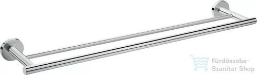 Hansgrohe LOGIS UNIVERSAL 64,4 cm-es dupla törölközőtartó, króm 41712000