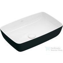   Villeroy & Boch Artis 58x38cm-es ráültethető mosdó Coal Black színben 4172 58 BCT8 ( 417258BCT8 )